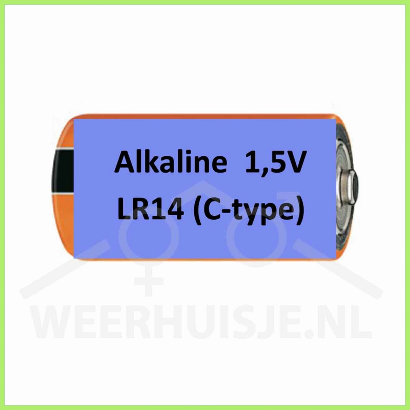 Duracell industrial 1,5V alkaline LR14 (C-type) batterij