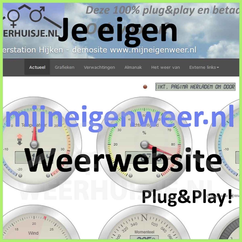 WH-WebPack Je eigen weerwebsite Plug&Play!