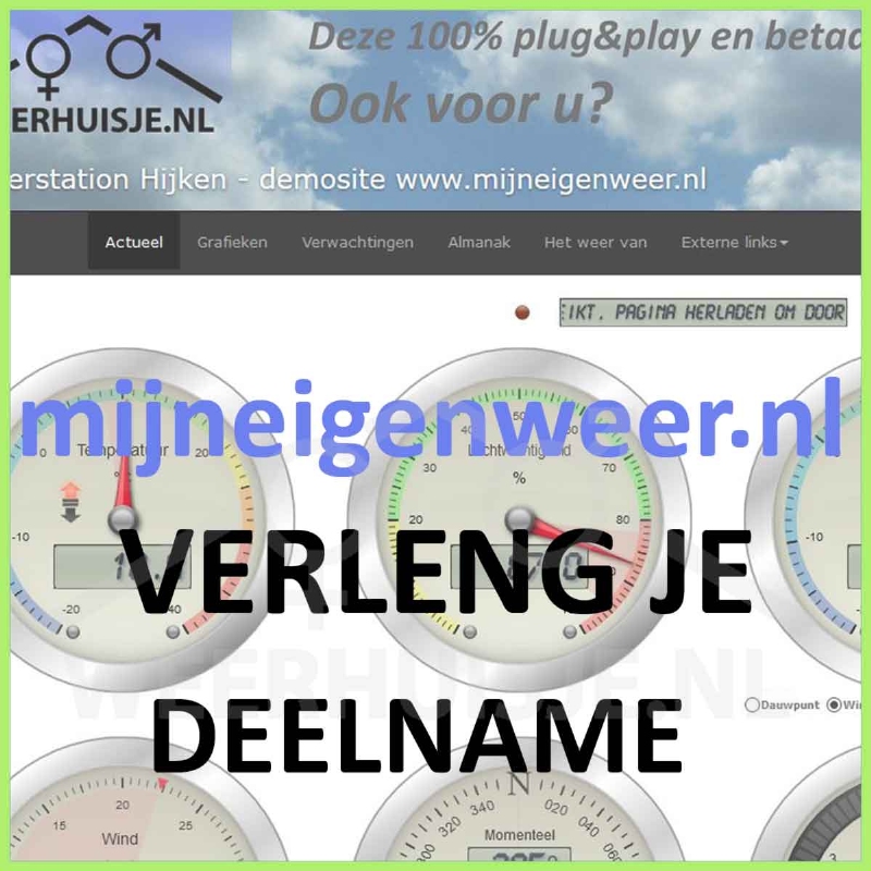 WH-WebPack Verleng je deelname weerwebsite