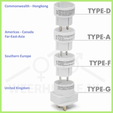 WH-Travel-Adapt Travel adaptor EU to multiple countries